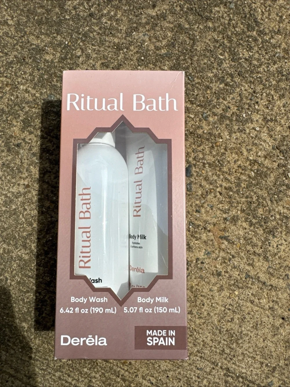Derela Ritual Bath Body Wash & Body Milk Set
